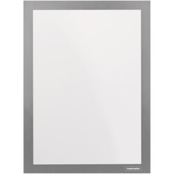magnetoplan® 1131901 Rahmen magnetofix A4 sk grau 2St.
