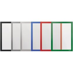 magnetoplan® 1131910 Rahmen magnetofix A4 sk sortiert 6St.