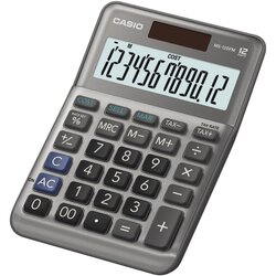 CASIO® MS-120FM Tischrechner 12stellig Solar/Batterie gr