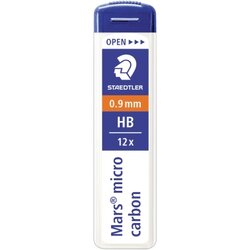 STAEDTLER® 250 09-HB Feinmine Mars micro carbon 0,9mm 12 St./Pack.