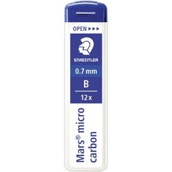 STAEDTLER® 250 07-B Feinmine Mars micro carbon 0,7mm 12 St./Pack.