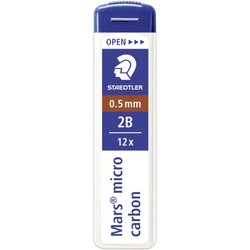 STAEDTLER® 250 05-2B Feinmine SM Micro 0,5mm 12St