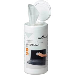 DURABLE 573602 Reinigungstuch SCREENCLEAN BOX 100 St./Pack.