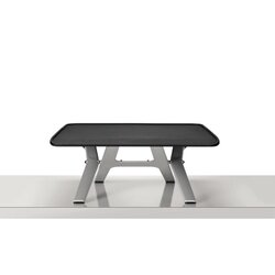 Monto MON/001/B01/S Sitz-Steharbeitplatz 65x2,6-43,6x57,2cm sw