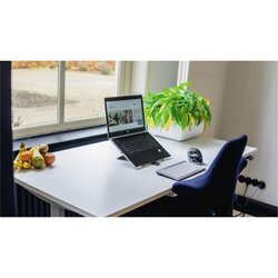 BakkerElkhuizen Schreibtisch WORK & MOVE 1.200 x 650-1.260 x 700 mm (B x H x T)