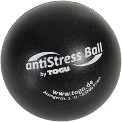 TOGU 464105 Anti-Stress Ball 6,5cm anthrazit