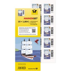 Briefmarke Welt der Briefe 1 Euro 10 St./Pack., Neutralware