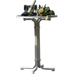 BEST 26577000 Stehtisch Multiflex rund 70cm weiß