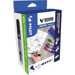 PILOT 5080KIT Whiteboardmarker Kit V-Board Master Penholder+Schwamm