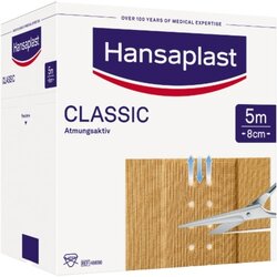 Hansaplast 7577582 Pflaster CLASSIC 8cmx5m 