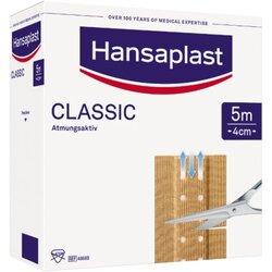 Hansaplast 7577553 Pflaster CLASSIC 4cmx5m 