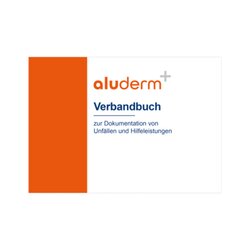 aluderm® 8001008 Verbandbuch DIN A5 quer kartoniert