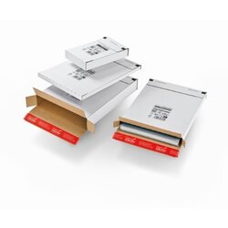 ColomPac® Versandkarton Kurierpaket 13,9 x 21,6 x 2,9 cm (B x H x T)