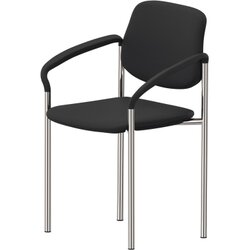 NowyStyl 800014991 Besucherstuhl STYL ARM 4Fuß gepolstert ch/an