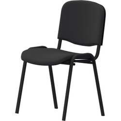 NowyStyl 800055391 Besucherstuhl ISO 4L 4Fuß gepolstert sw/an