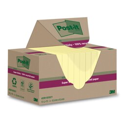 Post-it® 622 RSS12CY Haftnotiz Super Sticky  ge 12x70Bl