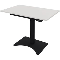 NowyStyl 810058801 Schreibtisch eModel 2.0Mini Fußplatte sw/weiß