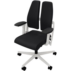 NowyStyl 800057190 Bürodrehstuhl Xilium Duo Back Armlehne ws/sw