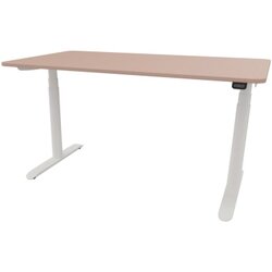 Neutralware 815018731 Schreibtisch se:lab e-desk 140x65-128x90 ws/antikrose