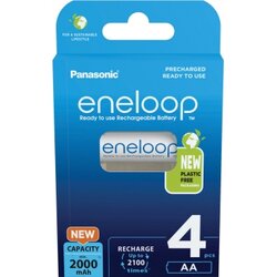Panasonic BK-3MCDE/4BE Akku eneloop AA HR06 1,2V/2.000mAh 4St.