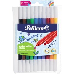 Pelikan 973172 Faserschreiber Colorella duo C407/10 10 St./Pack.