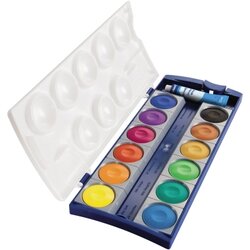 Pelikan 720250 Farbkasten 735K/12 12Farben +Deckweiß