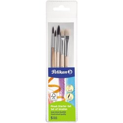 Pelikan 718163 Pinsel-Set PI5/SB sortiert 5 St./Pack.