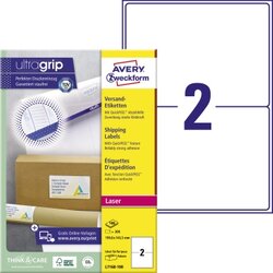 Avery Zweckform L7168-100 Adressetikett QuickPEEL ws 200 St./Pa