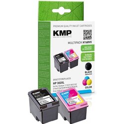 KMP 1745,4005 Tintenpatrone H168V wie HP 302XL sw/farbig 2St
