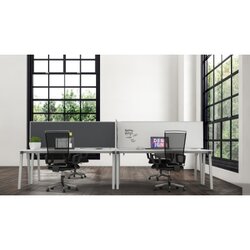 magnetoplan® Tischtrennwand VarioPin 160 x 50 cm (B x H)