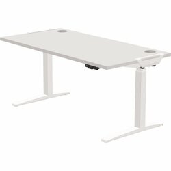 Fellowes® 9768501 Fellowes Schreibtisch Levado 140x80cm grau