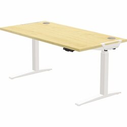 Fellowes® 9768201 Fellowes Schreibtisch Levado 140x80cm ahorn