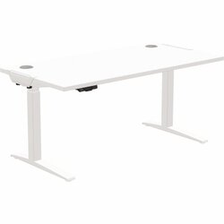 Fellowes® Schreibtisch Levado™ 1.600 x 640-1.260 x 800 mm (B x H x T)
