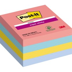 Post-it® 2028-SS-RBWC Haftnotiz Super Sticky  Rainbow sort. 440Bl.