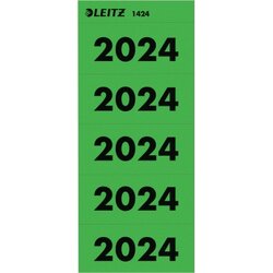 Leitz 14240055 Inhaltsschild 2024 grün 100St. 