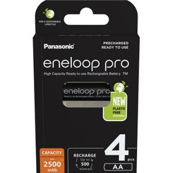 Panasonic BK-3HCDE/4BE Akku eneloop AA HR06 1,2V/2.500mAh 4St.