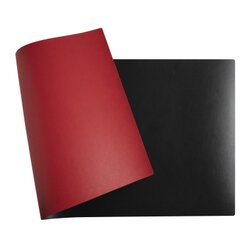 Exacompta 29141E Schreibunterlage 40x80cm schwarz/rot