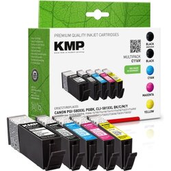 KMP 1576,0255 Tintenpatrone C116V wie PGI580/CLI-581XXL 5St