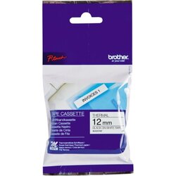 Brother MK231BZ Schriftbandkassette 12mmx8m unlaminiert sw auf ws