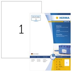 HERMA 10782 Etikett 210x297mm ws 80St 