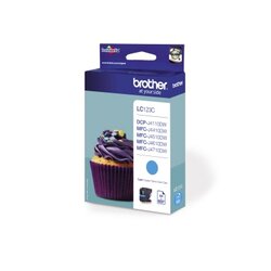 Brother LC123C Tintenpatrone 600Seiten cyan 