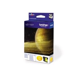 Brother LC1100Y Tintenpatrone 325Seiten gelb 