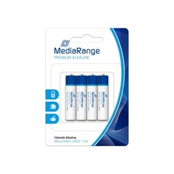 MediaRange MRBAT101 Batterie Micro AAA LR03 1,5V 4St.
