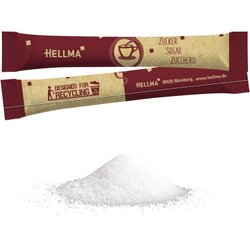 Hellma 60000060 Zucker Zuckersticks 4g 100 St./Pack.
