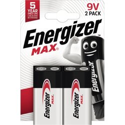 Energizer® E301530500 Batterie Max Alkaline  9V/E-Block/6LR61 2St