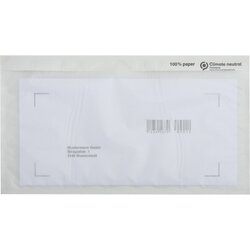 Neutralware 327058500 Begleitpapiertasche DL 240x135mm o.Druck 250St
