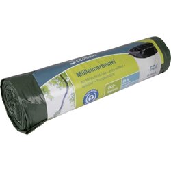 Secolan H1326 Müllbeutel 60l sw 15St. 