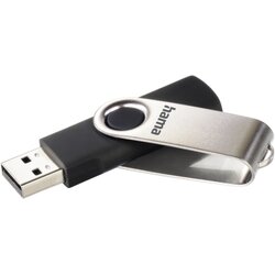 Hama 00090891 USB-Stick FlashPen Rotate 8GB USB2.0 sw/si