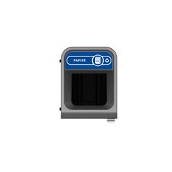 Rubbermaid Abfallsammelsystem Papier 57 l