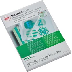 GBC® 3740306 Laminierfolie DocumentPouch DIN A4 100mic 100 St./Pack.